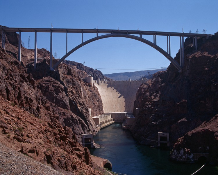 The new Hoover Dam bypass