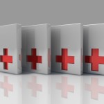 Red cross boxes