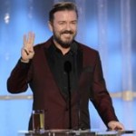 Gervais Brings Sharp Tongue As Host Of Golden Globes Awards