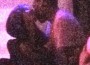 Chris Brown Flirts With A Pussycat