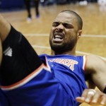 New York Knicks Center Gets A Knee Injury