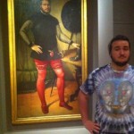 Man Strolling In A Museum Shocked When He Finds His Doppelganger