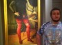 Man Strolling In A Museum Shocked When He Finds His Doppelganger