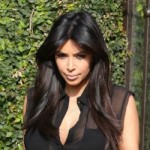 Pregnant Kim Kardashian Shows Some Curves