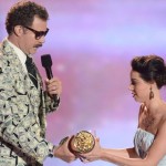 Will Farrell, Audrey Plaza Stunt At MTV Movie Awards Was Apparently Unplanned