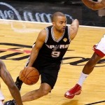 Tony Parker Of The San Antonio Spurs Has Hamstring Strain 