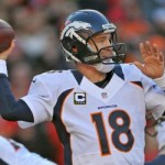 Peyton Manning Leads Broncos Against The Giants And Eli Manning