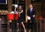 Nina Dobrev Plays Giant Beer Pong With Jimmy Fallon