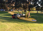 Plane Of Harrison Ford Crash-Lands In A Golf Course