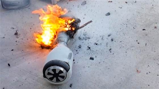 Feds Advise Purchasing Fire Extinguishers With Hoverboards