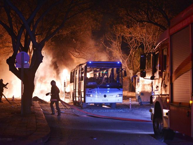 Kurdish Militants Blamed For Bombing In Ankara