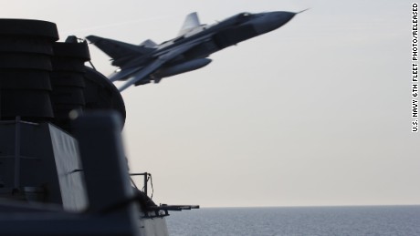 Russian Fighter Jets Buzz USS Donald Cook