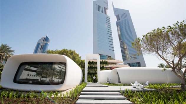 First 3D Printed Office Building Unveiled In Dubai